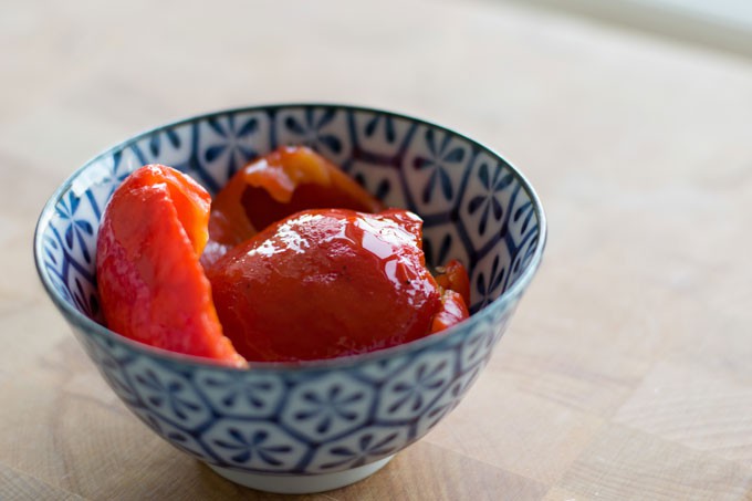 Geroosterde paprika - zelf maken