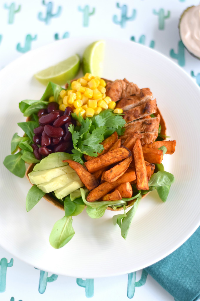 Mexicaanse salade bowl - Anniepannie.nl