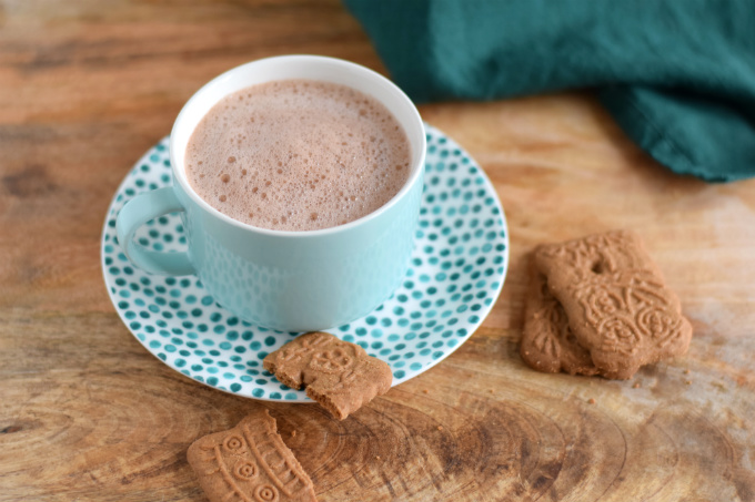 Chocolademelk van cacaopoeder en havermelk - Anniepannie.nl