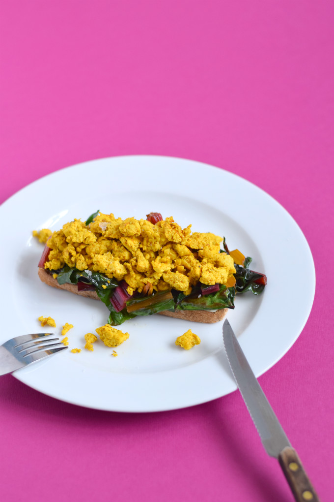 tofu scramble - Anniepannie.nl