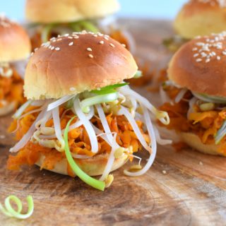 Pulled carrot met hoisin en tauge - Anniepannie