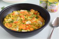 Visstoofpotje met bonen en wortel - Anniepannie