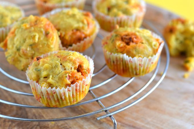 Hartige muffins met chorizo - Anniepannie.nl