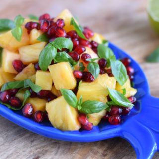 Fruitsalade met ananas - Anniepannie