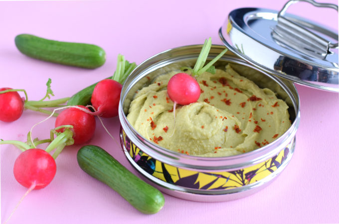 Avocado hummus met limoen - Anniepannie