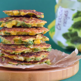Maiskoekjes met broccoli - anniepannie