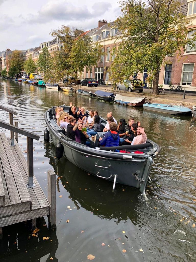 Haagse foodtour boot