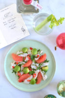 Ceviche van zeebaars met gin grapefruit en avocado - Anniepannie