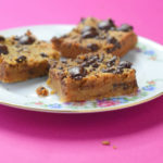 vegan blondies van kikkererwten