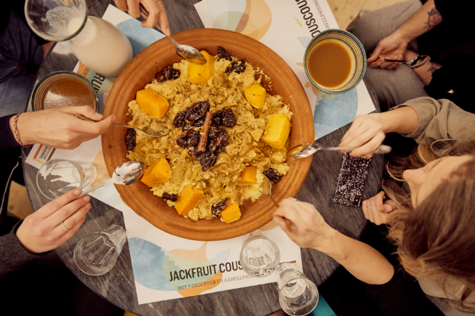 Jackfruit gerechten - jackfruit couscous - fotografie Mitchell van Voorbergen