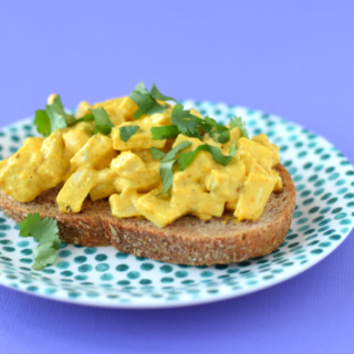 jackfruit kerrie salade - anniepannie
