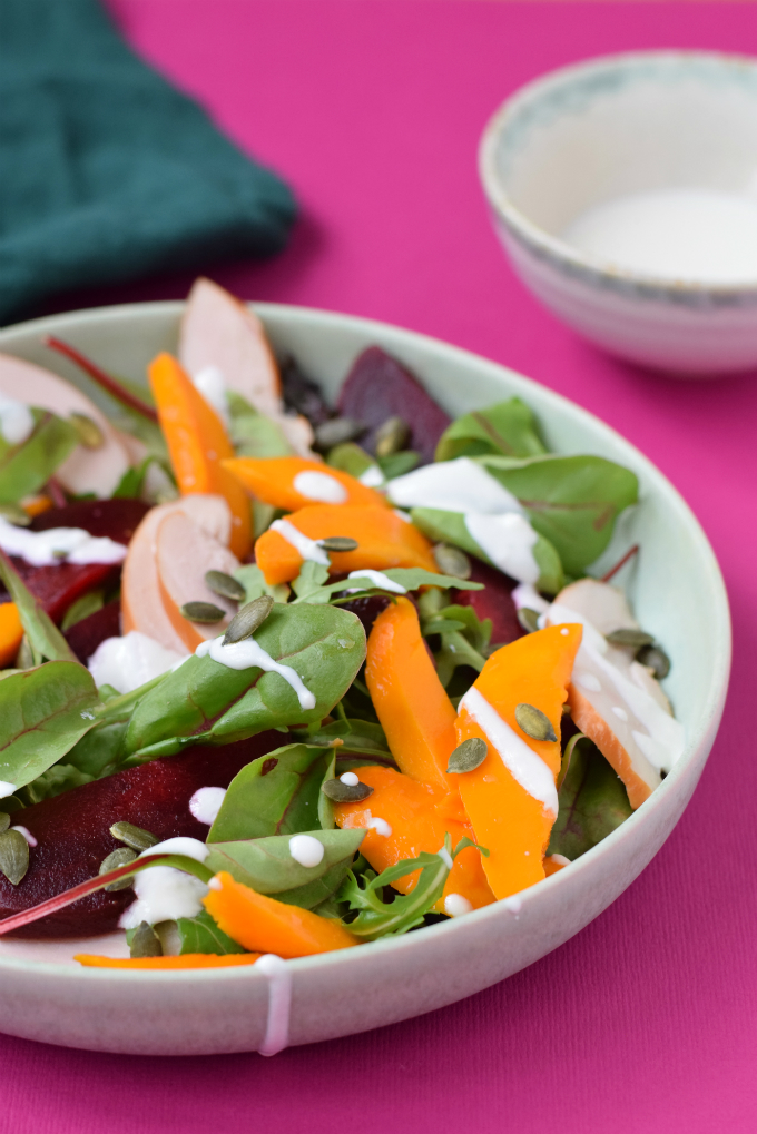 Salade van bietjes en mango - ANNIEPANNIE