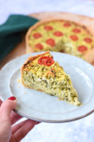 courgette quiche met feta en kruiden - ANNIEPANNIE