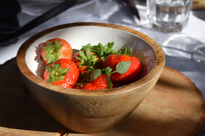 Barbecue Masterclass Intratuin - aardbeien met kruiden