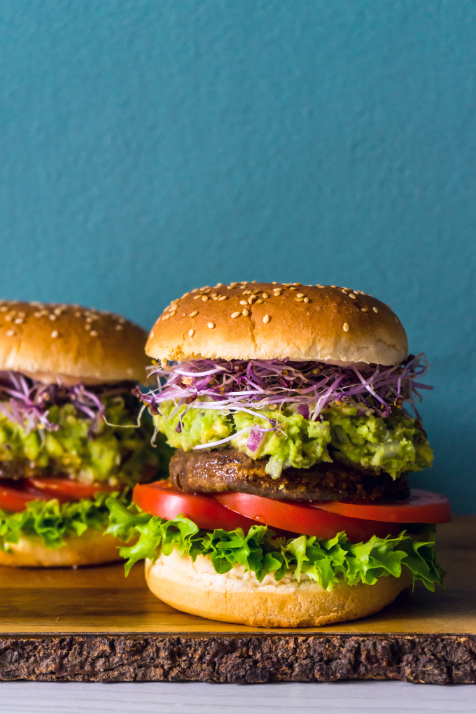 Portobello burger met guacamole 1 - Zo kan het ook