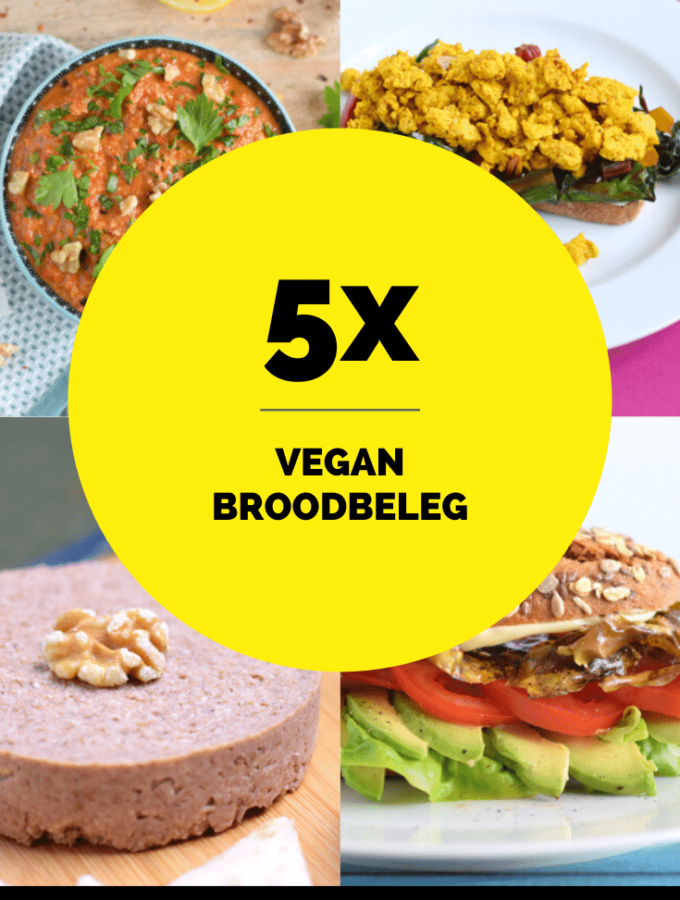 5x vegan broodbeleg - plantaardig lunchen of ontbijten