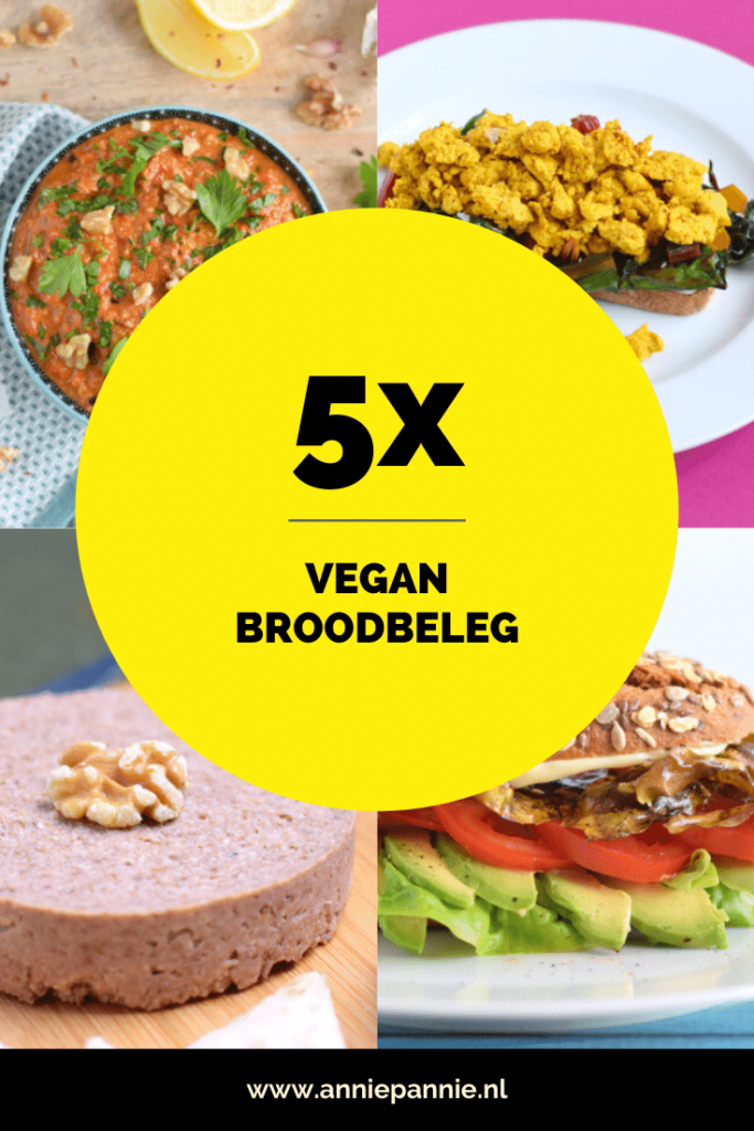 5x vegan broodbeleg - plantaardig lunchen of ontbijten