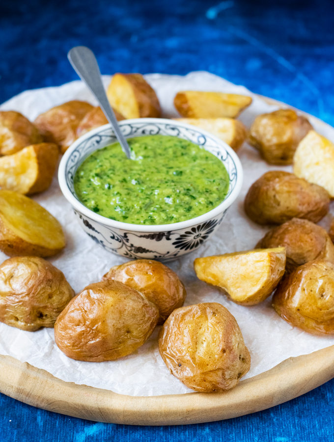 Ovenaardappels met salsa verde - ANNIEPANNIE