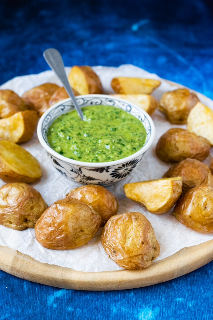 Ovenaardappels met salsa verde - ANNIEPANNIE