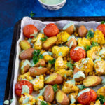 Indiase traybake met aardappel en bloemkool - ANNIEPANNIE-1
