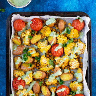 Indiase traybake met aardappel en bloemkool - ANNIEPANNIE-2