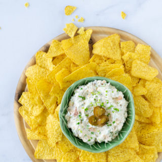 roomkaasdip met jalapeno en spekjes - ANNIEPANNIE