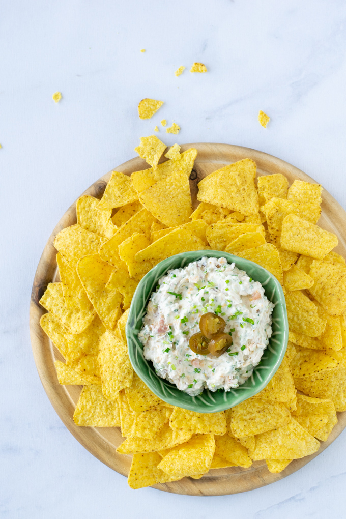 roomkaasdip met jalapeno en spekjes - ANNIEPANNIE