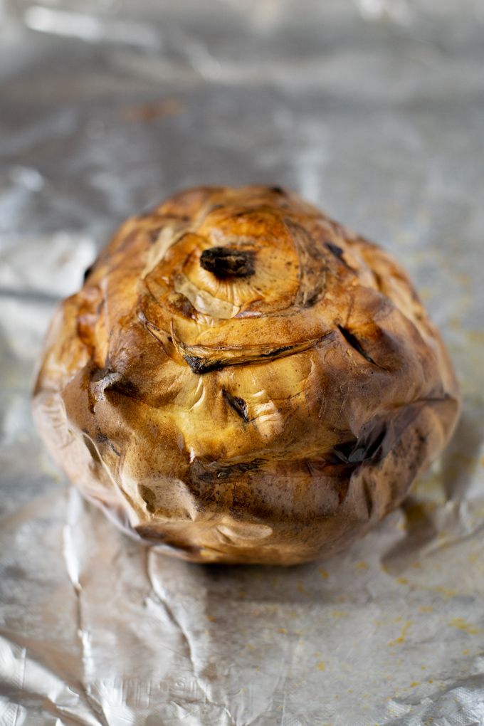 Gepofte koolrabi - Geblakerd in de oven | Anniepannie.nl