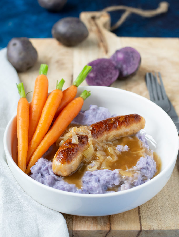 bangers and mash recept - Anniepannie.nl