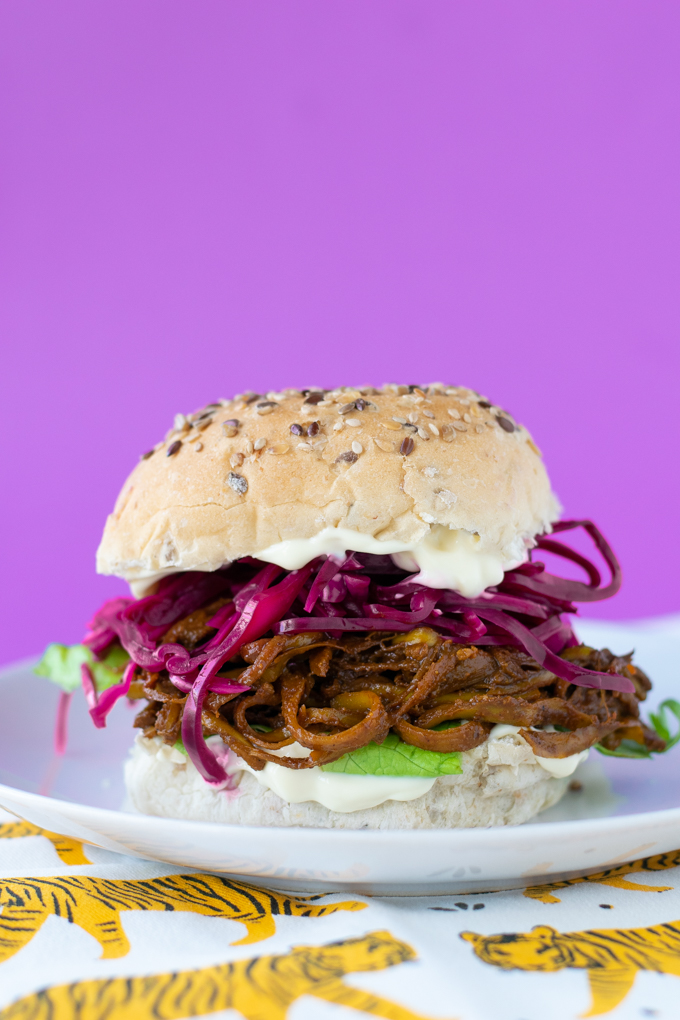 Pulled pork van bananenschil op z'n Indonesisch - Anniepannie.nl