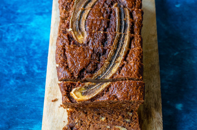 volkoren bananenbrood met dadels en walnoten-3