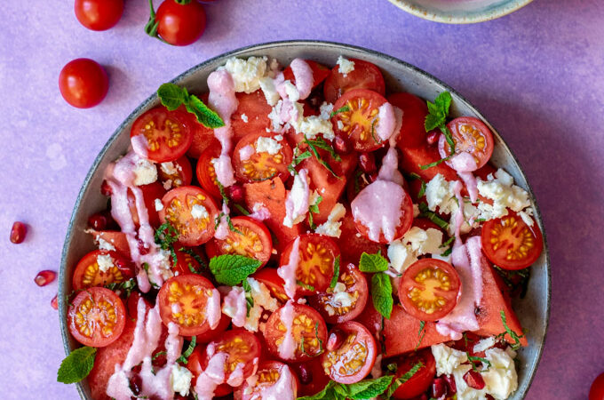 Watermeloensalade-met-tomaatjes-ANNIEPANNIE-1