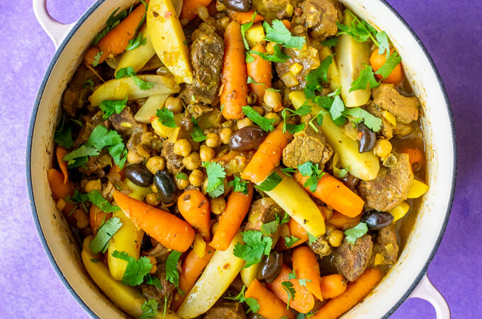 Tajine met rundvlees en wortel - ANNIEPANNIE