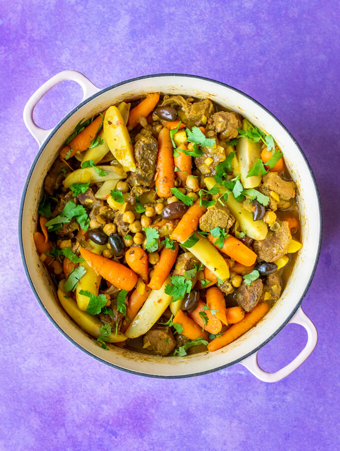 Tajine met rundvlees en wortel - ANNIEPANNIE