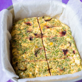 Frittata uit de oven met bietjes en feta - ANNIEPANNIE