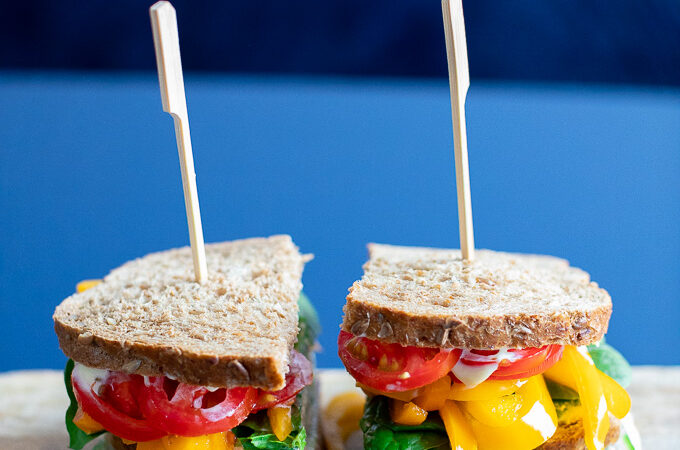 Regenboog sandwiches - Brunch - ANNIEPANNIE